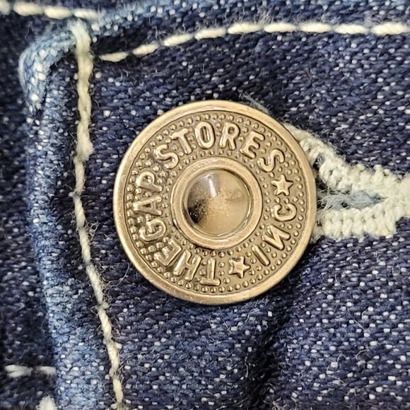 Vintage 90s GAP Straight Jeans Womens 4 28x30 Blue - Picture 10 of 16